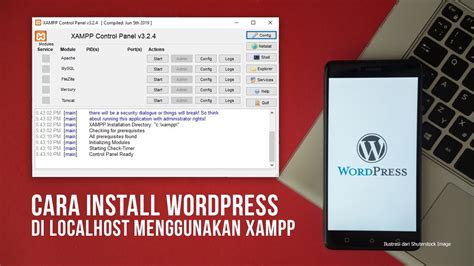 Cara Install WordPress Di Localhost Menggunakan XAMPP Blog Okuta