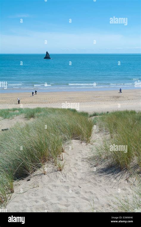 Broad Haven South Beach Pembrokeshire Wales Uk Stock Photo Alamy