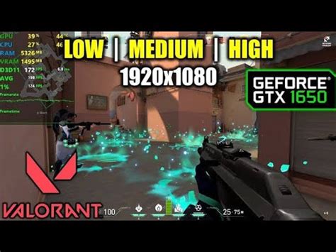 Benchmarking Valorant Low Medium High Settings Vsync Off On Gtx 1650