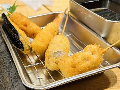 Kushikatsu Perfect Guide The Deep Fried Skewers Loved In Osaka