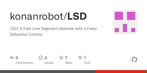 GitHub Konanrobot LSD LSD A Fast Line Segment Detector With A False