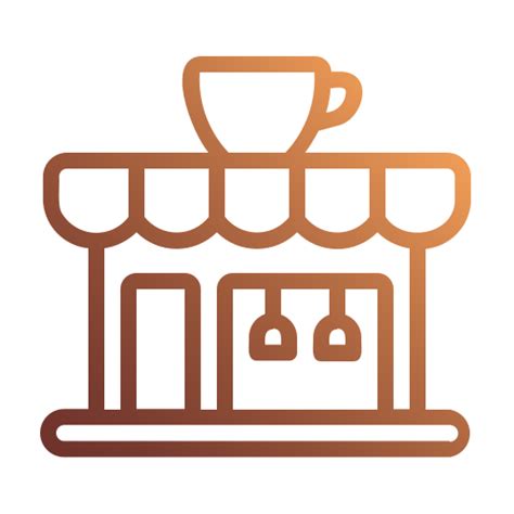 Cafe Generic Gradient Icon