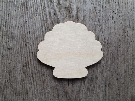 Seashell Shape Multiple Sizes Seashell Cut Out Laser Cut Seashell