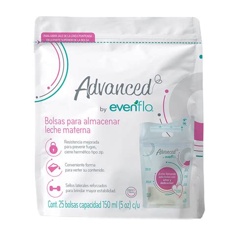 Bolsas Almacenadoras Para Leche Materna Advanced By Evenflo Piezas