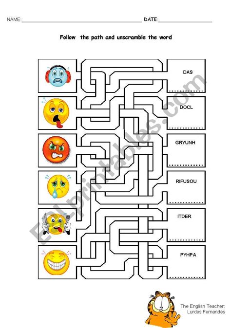 emotions worksheet - ESL worksheet by Lurditas