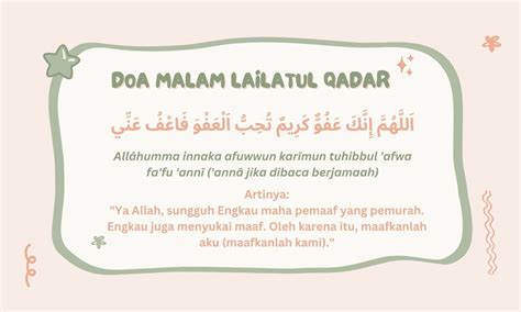 Amalan Malam Lailatul Qadar Pada Sepuluh Malam Terakhir Ramadan