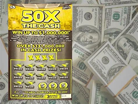 Florida Woman Claims 1 Million Win On 50x Lottery Scratch Off