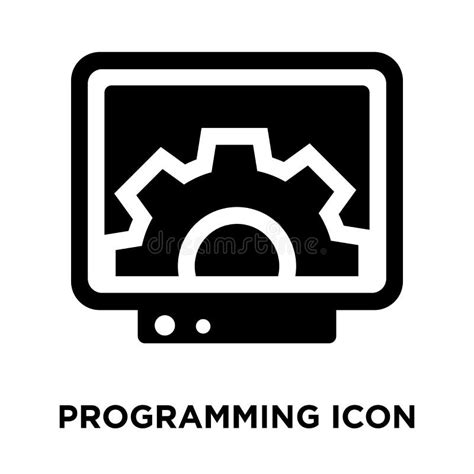 Coding Language Icon Black White Stock Illustrations 546 Coding