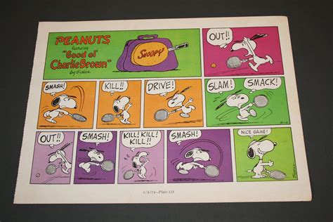 Snoopy Plays Tennis Fathers Day T Charlie Brown