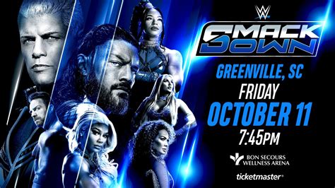 Wwe Friday Night Smackdown Bon Secours Wellness Arena