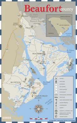 Map Of Beaufort County Sc Daron Philippa