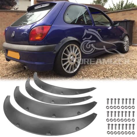 4X FOR FORD Fiesta Focus MK3 MK5 Zetec MK7 Fender Flares Extra Wide