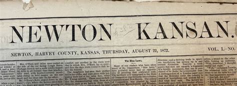 Kansan celebrates 150th - Newton Kansan