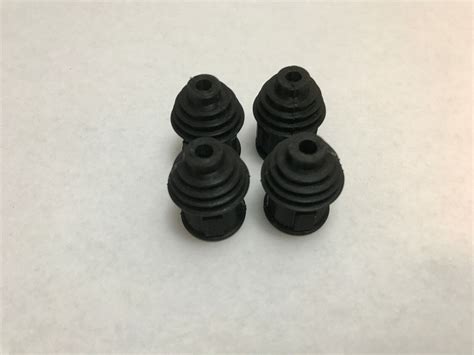 Black Silicone Driveshaft Inboard Axle Boots 4 For Traxxas X Maxx