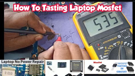 How To Check Bad Mosfet In A Dead Laptop With Multimeter And What Types Of Mosfet Use In Laptop