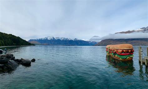 Giant Sandwich Spotted Floating On Lake Whakatipu In Subway Teaser Via