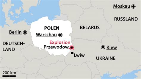 Tödlicher Raketeneinschlag in Przewodów Nato Einschlag in Polen