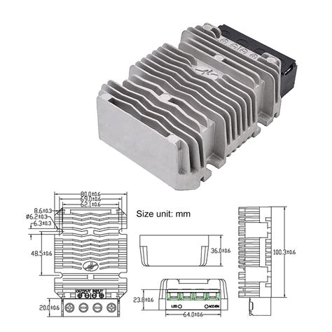 36v 48v To 12v 50a 600w Step Down Transformer Dc To Dc Buck Converter Diy Power