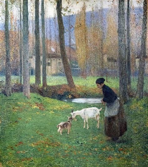 Henri Martin Le Vert Et Les Premieres Maisons De Labastide