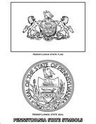 Pennsylvania State Seal coloring page | Free Printable Coloring Pages