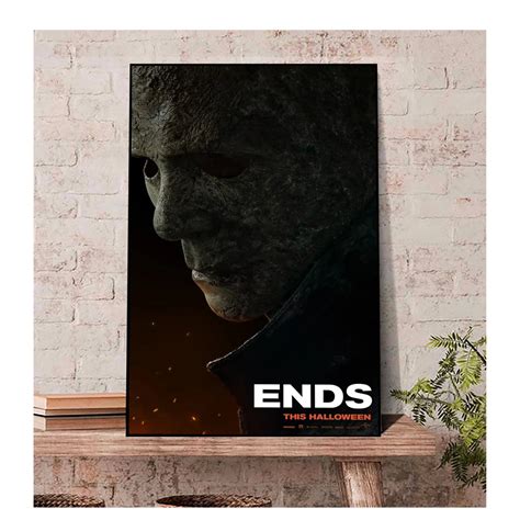 Halloween Ends Movie Poster Halloween Ends 2022 Horror Movie Etsy