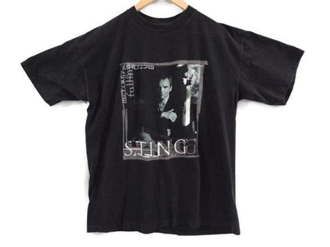 Vintage Sting Tour Shirt 1996 Xl Faded Black The Etsy Canada Womens