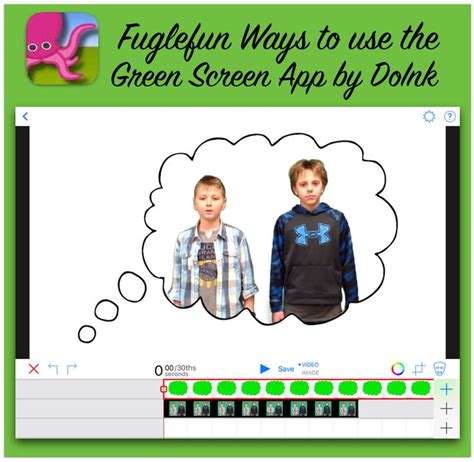 Fuglefun Ways To Use Green Screen Green Screen App Greenscreen