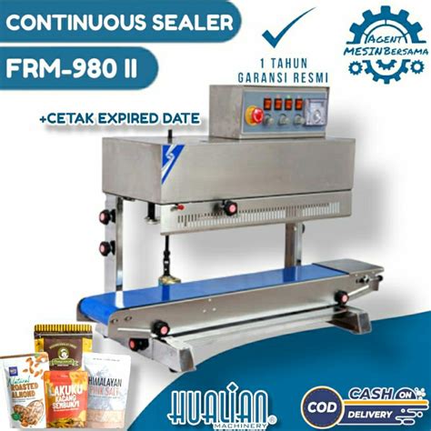 Jual Mesin Continuous Band Sealer Frm Ii Mesin Segel Plastik