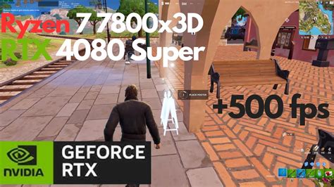 Ryzen 7 7800X3D Rtx 4080 Super 4K Fortnite Chapter 5 Season 1