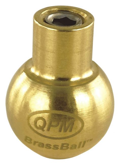 Qpm Brassball Coolant Nozzle Brass In L Max Psi