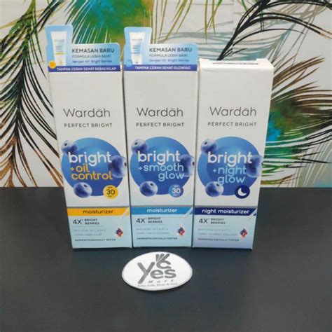 Jual Wardah Perfect Bright MOISTURIZER Cream 20ml Pelembab Siang Malam