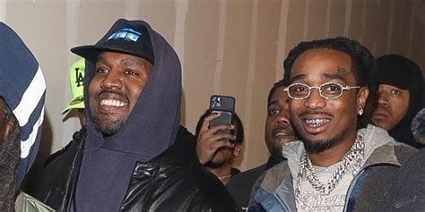 Kanye West And Quavo Arrive At Offset’s 30th Birthday Party In L A Kanye West Offset Just Jared