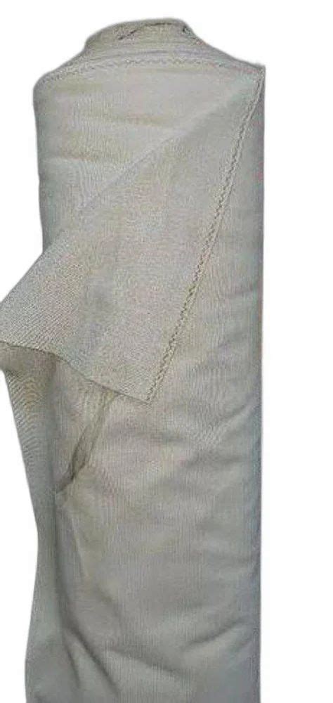 White Cotton Buckram Fabric Plain Solids At Rs 17 Meter In Bankra ID