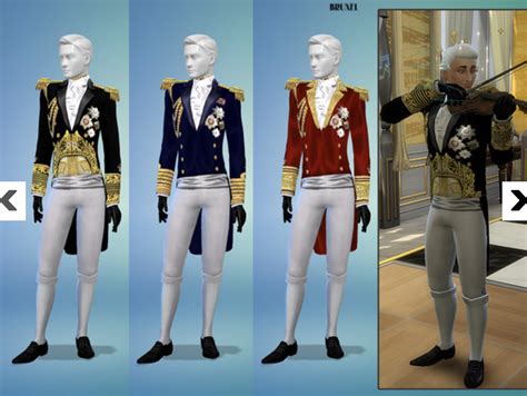 Sims 4 Victorian Suit