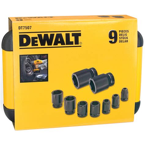 Dewalt Impact Socket Set Toolstation