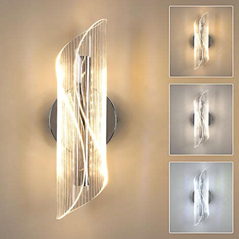 Comely Applique Murale Led Interna W Design Moderno In Acrilico