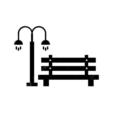 Vector Icono De Banco PNG Antecedentes Bench Icono Diseño PNG y