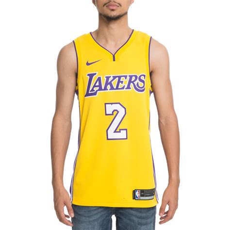 Mens Nike Lonzo Ball Icon Edition Swingman Jersey Los Angeles Lakers