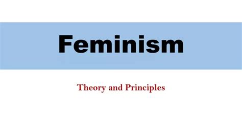 Ppt Feminism Powerpoint Presentation Free Download Id8820262