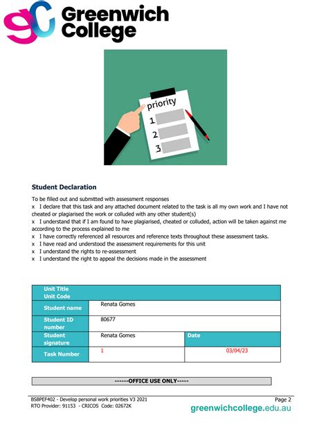 Solution Bsbpef Greenwich Renata Gomes Task Sub Studypool