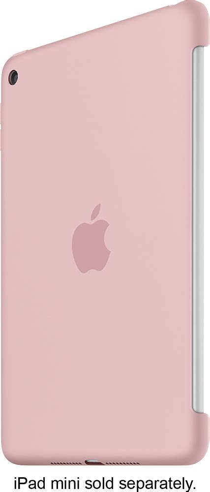 Apple Silicone Case For Apple Ipad Mini Pink Mld Zm A Best Buy