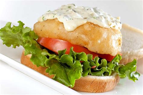 Beer Battered Fish Sandwich - Life's Ambrosia