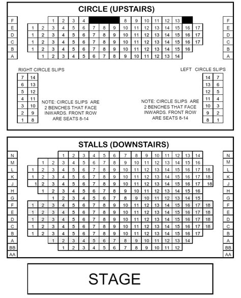 Seating Plan For Lyric Theatre London