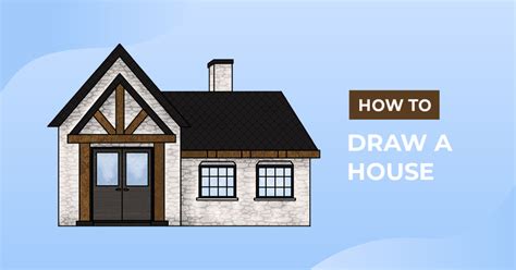 How To Draw A House Design School