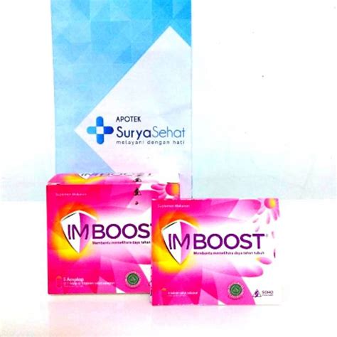 Jual Imboost Tablet 1 Strip Isi 4 Tablet Shopee Indonesia