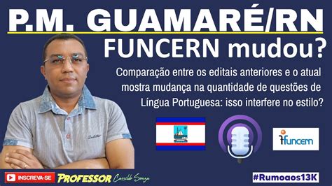 Prof Cassildo Souza a FUNCERN mudou para os próximos concursos YouTube