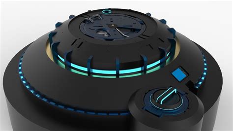 Sci Fi Pod 3d Model Cgtrader