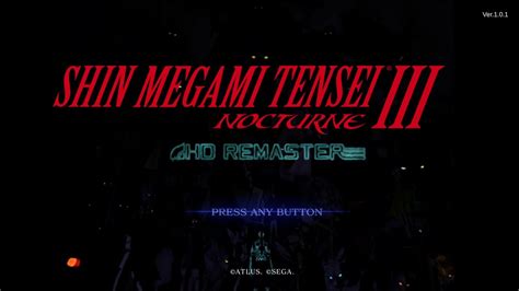 Shin Megami Tensei Iii Nocturne Hd Remaster The Tower Of Kagutsuchi