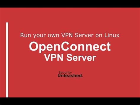 Openconnect Vpn Server Ocserv Setup Linux Debian Youtube