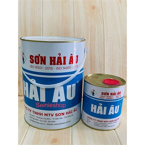 Sơn Hải Âu PU Polyurethane dùng cho tàu biển 5L sơn 2 thành phần